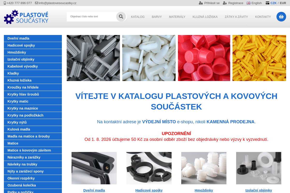 Plastovesoucastky.cz