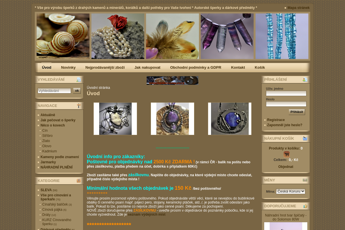 Kamenykoralky.com