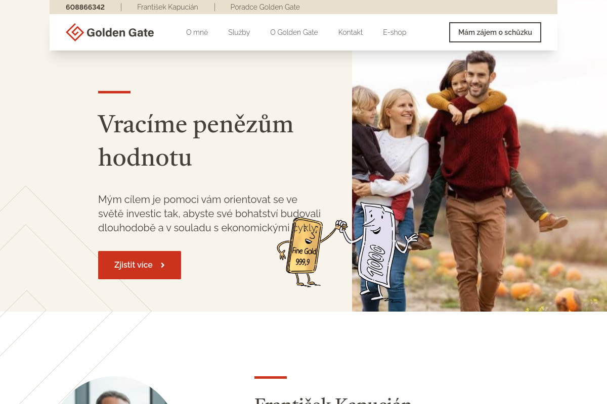 Autorizovaný poradce František Kapucián