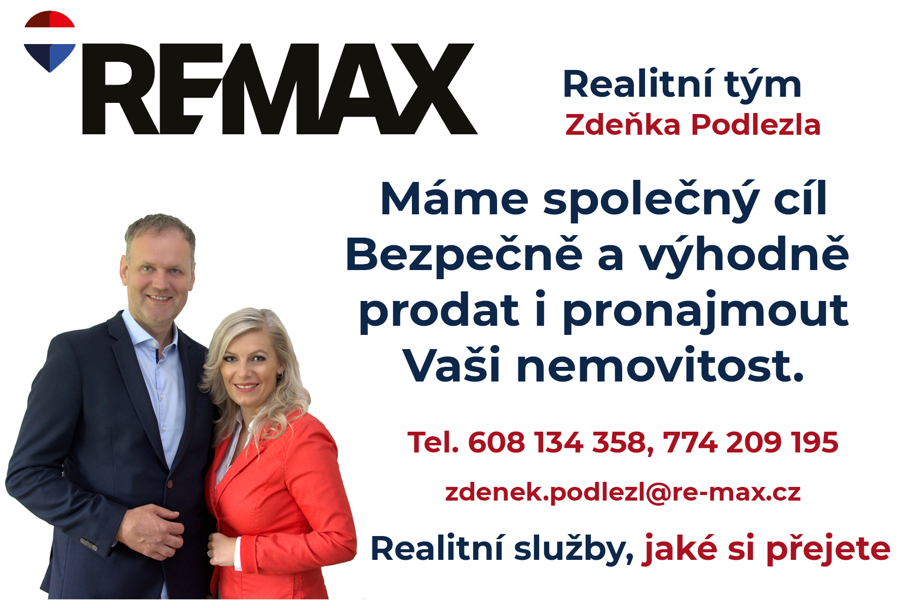 Realitní tým pro Vaši nemovitost