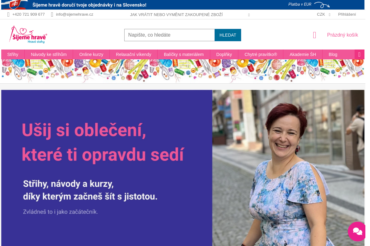 Šijeme hravě