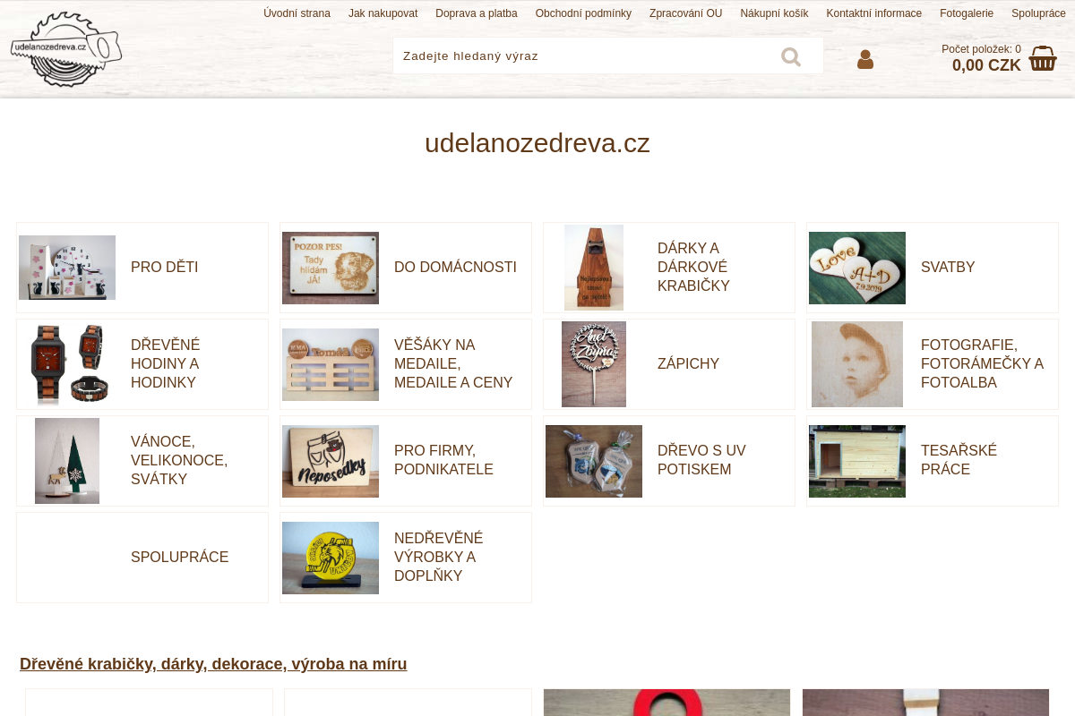 Udelanozedreva.cz