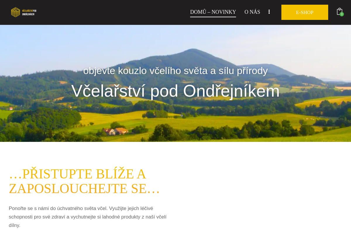 Vcelarstvipodondrejnikem.cz