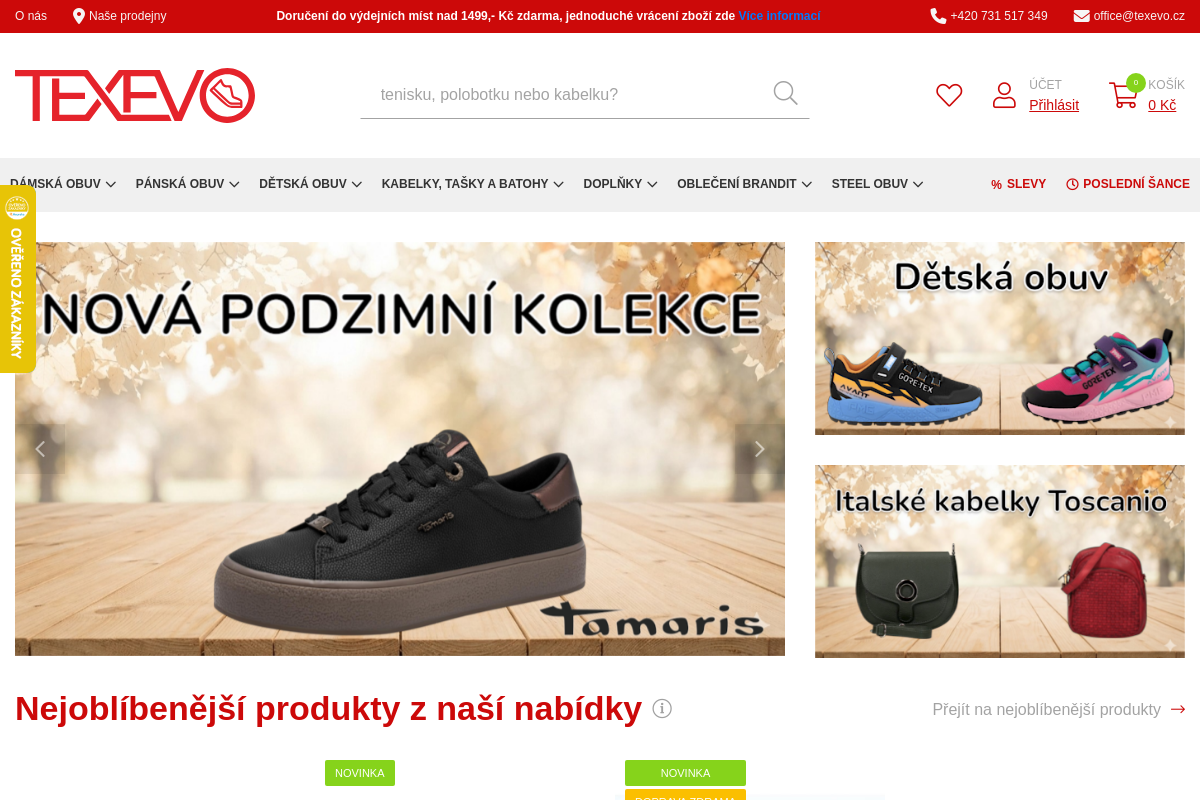 TEXEVO obuv