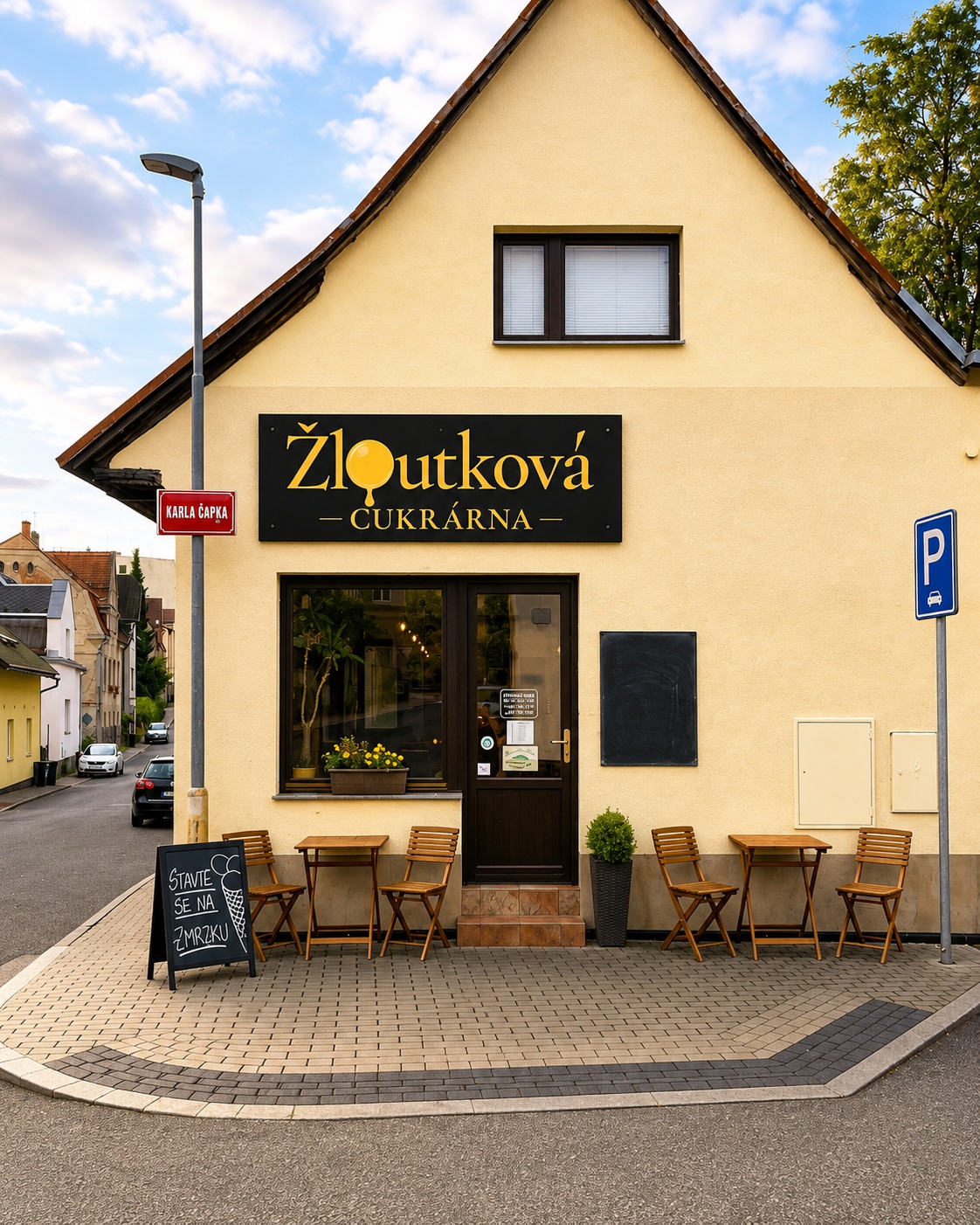 Žloutková - cukrárna
