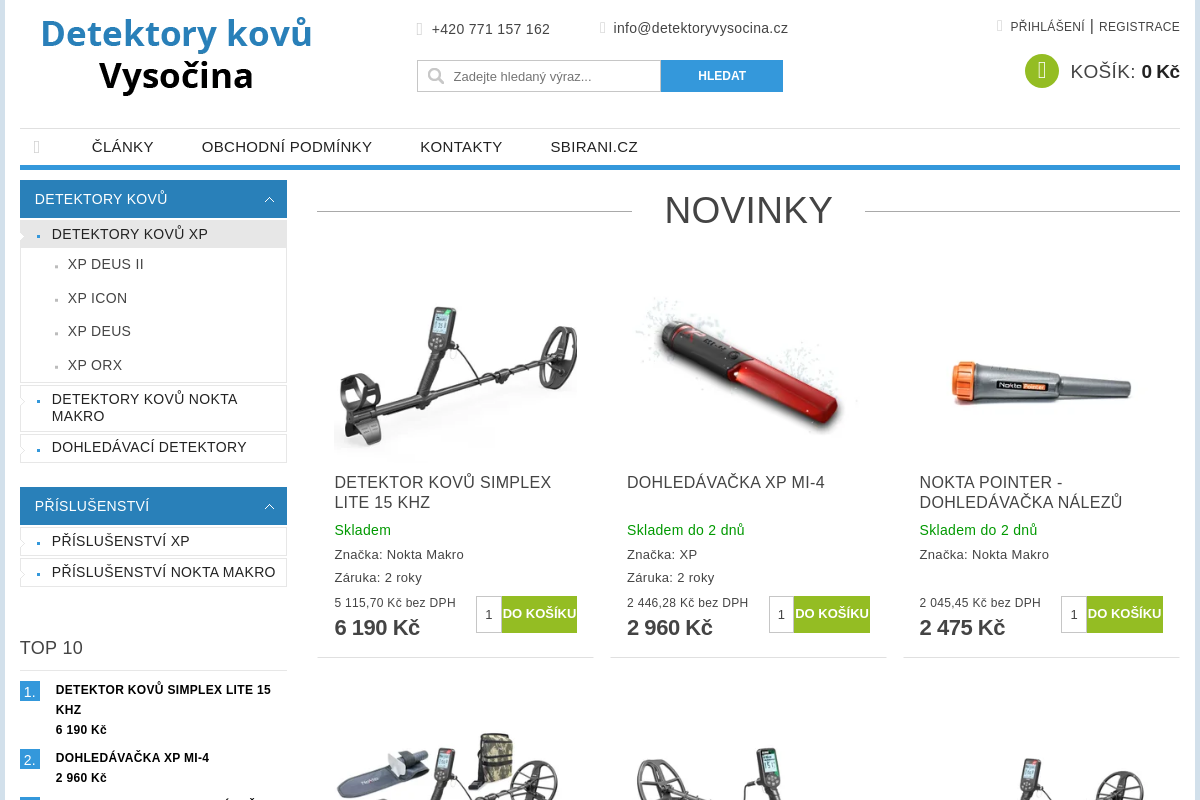Detektoryvysocina.cz