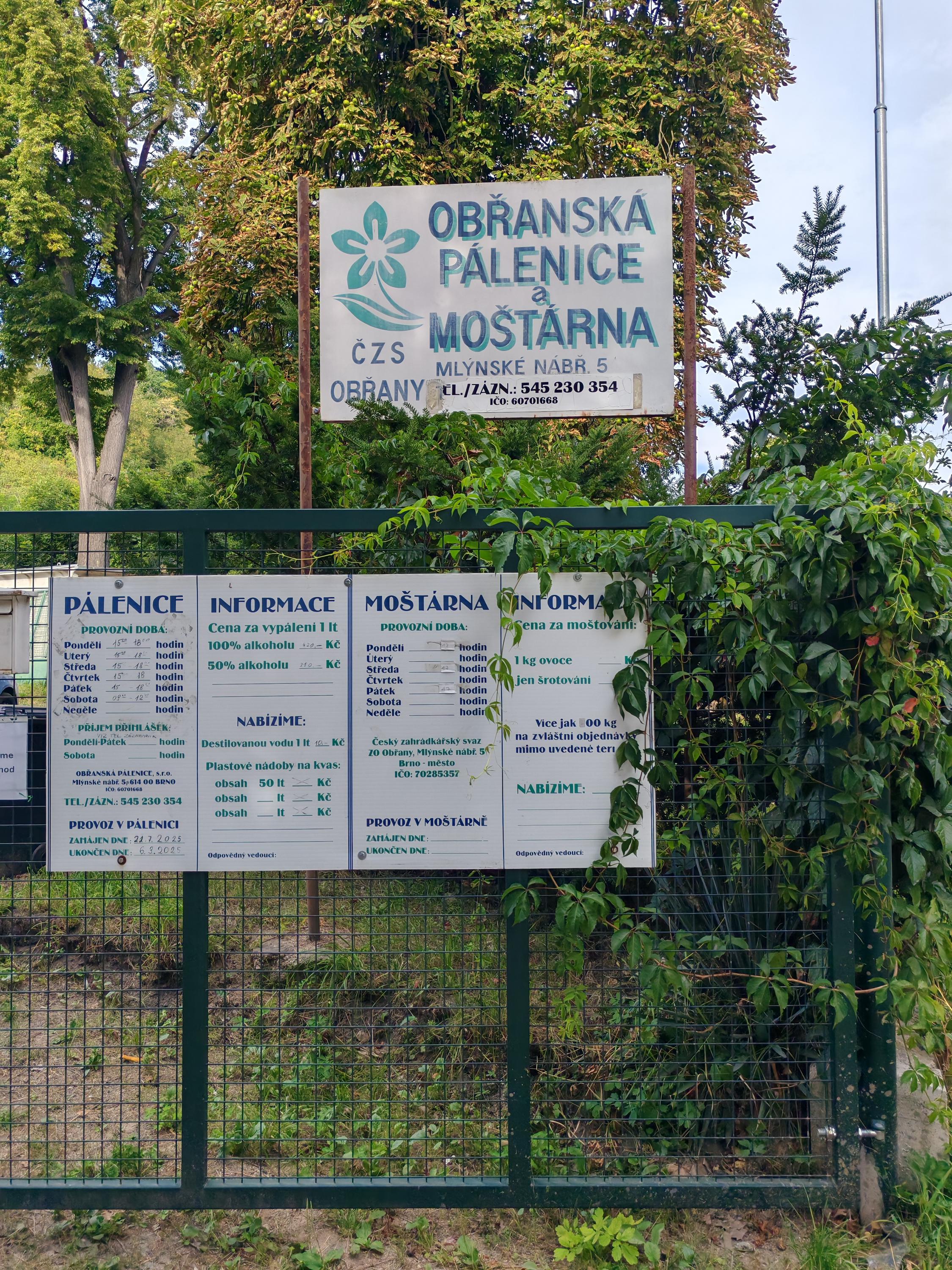 Obřanská moštárna foto 2