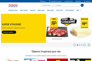 Firemní grafika Tesco Hypermarket