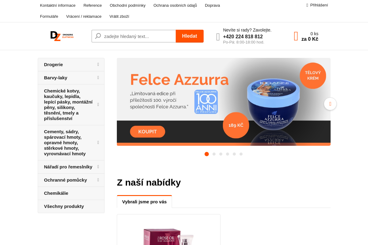 Drogeriezlatnicka.cz