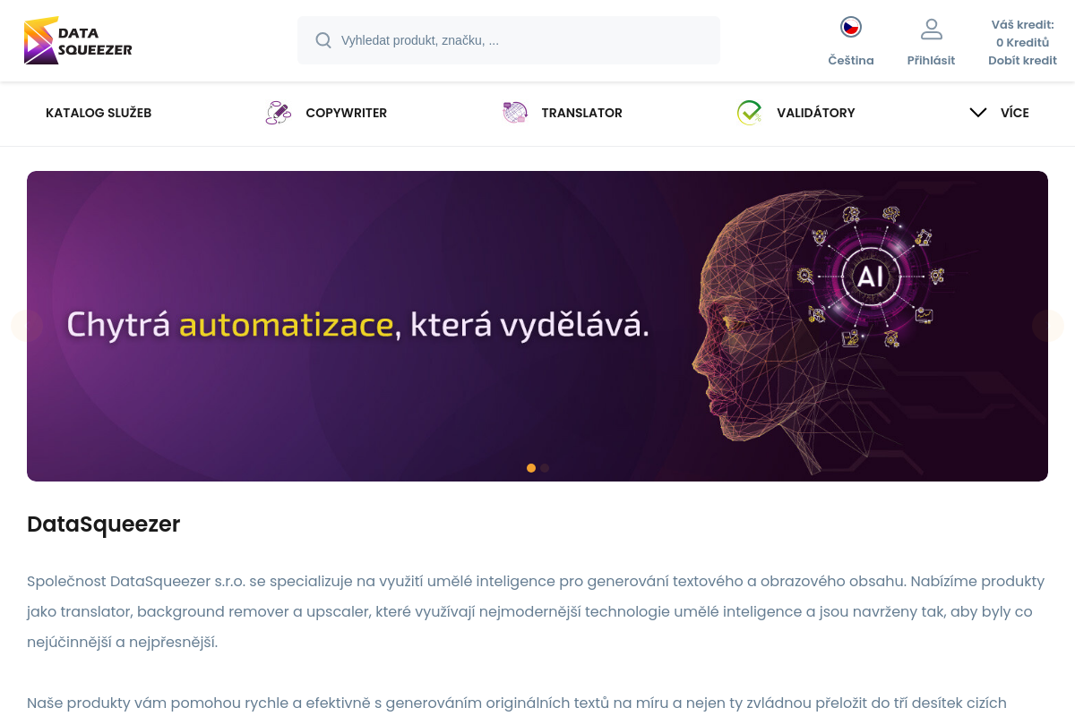 DataSqueezer