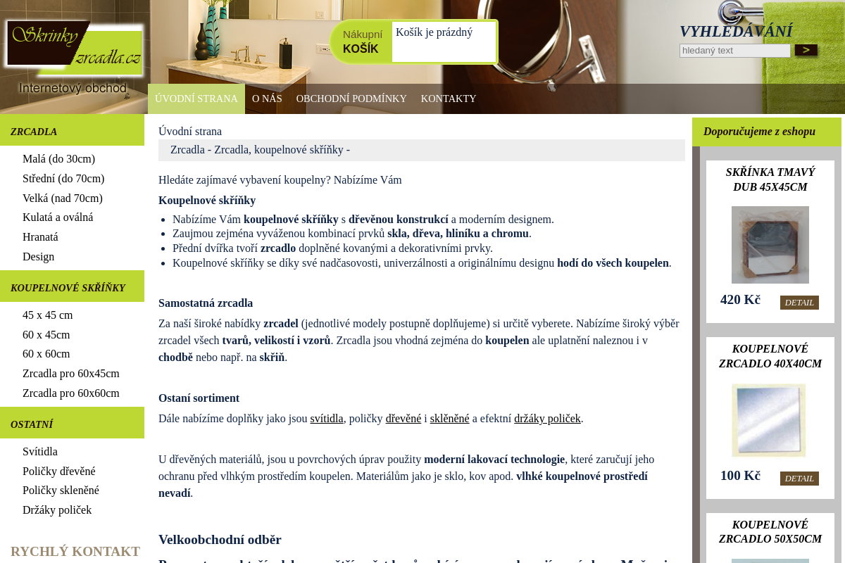 Skrinky-zrcadla.cz