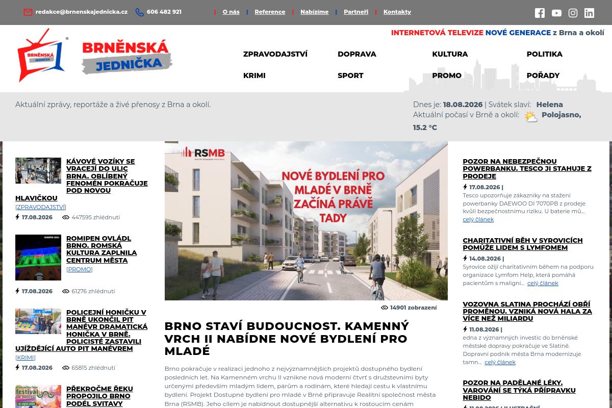 BrněnskáJednička.cz
