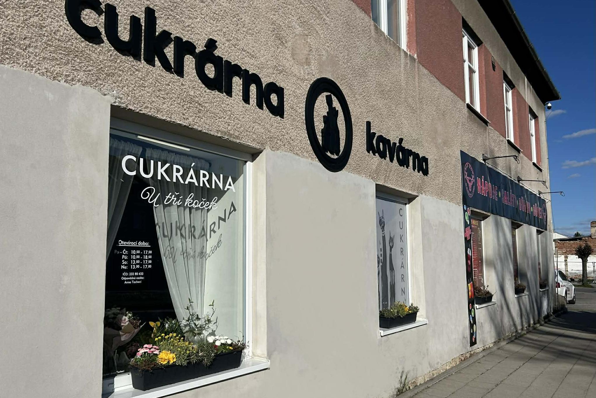 Cukrárna - kavárna U tří koček