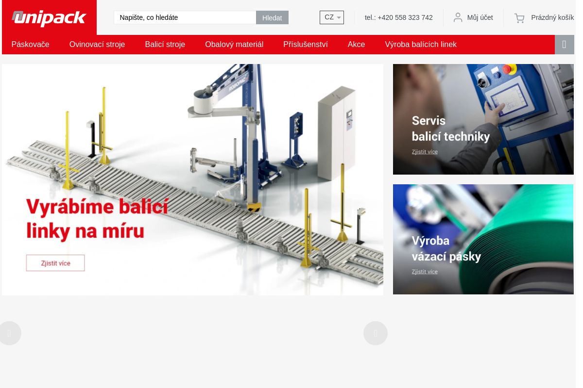 UNIPACK - Páskovací a balicí systémy
