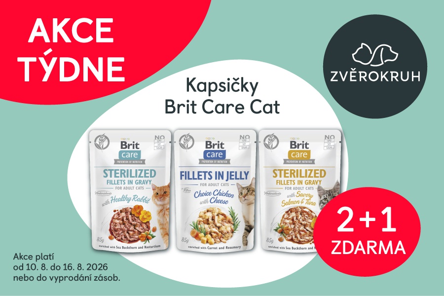 Kapsičky Brit Care pro kočky výhodně!