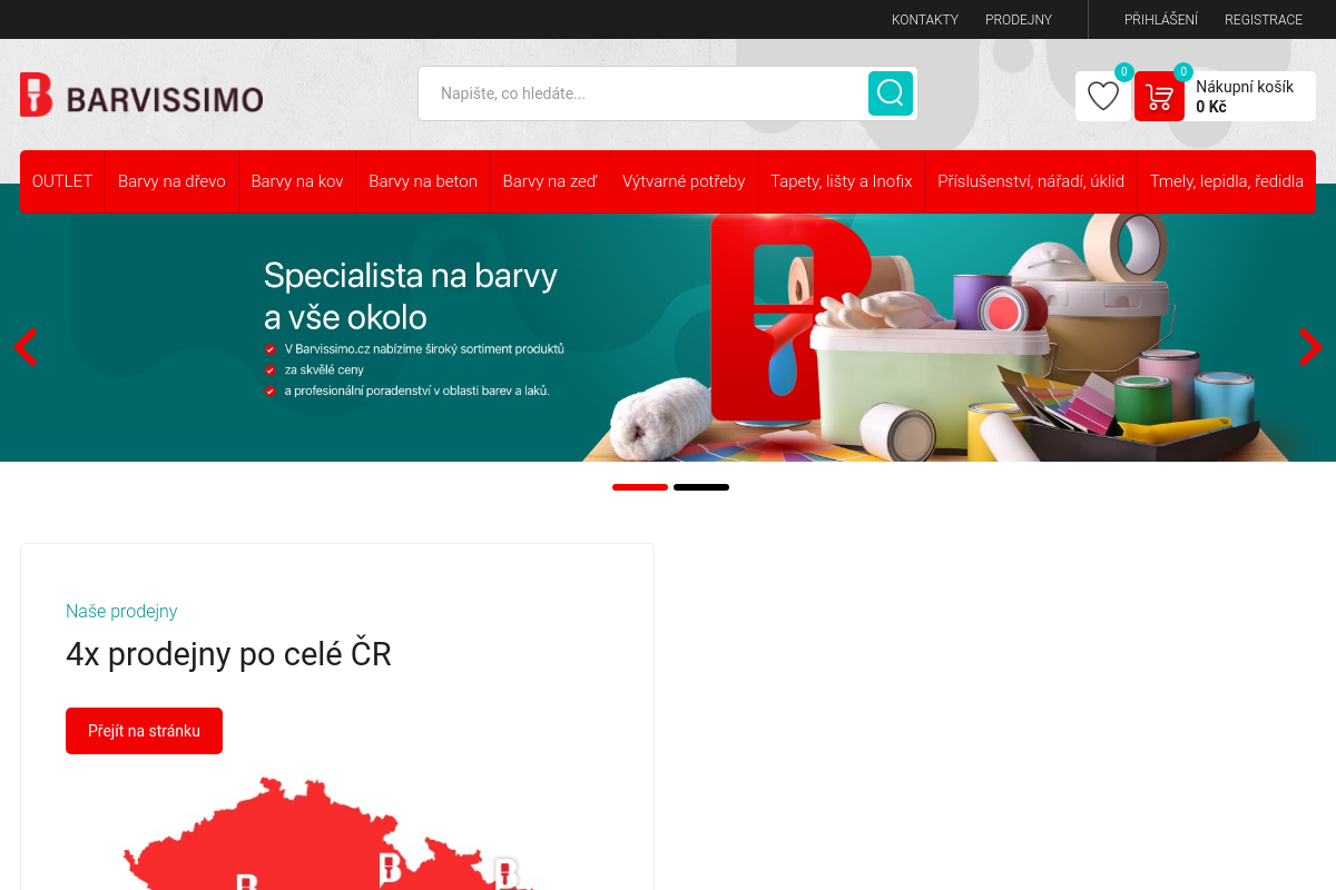 BARVISSIMO - Barvy, laky a výtvarné potřeby