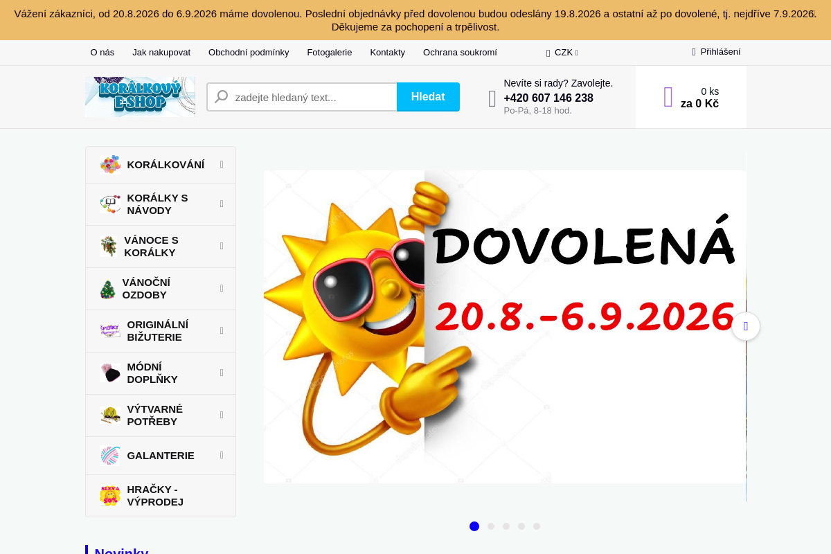 Nasekoralky.cz