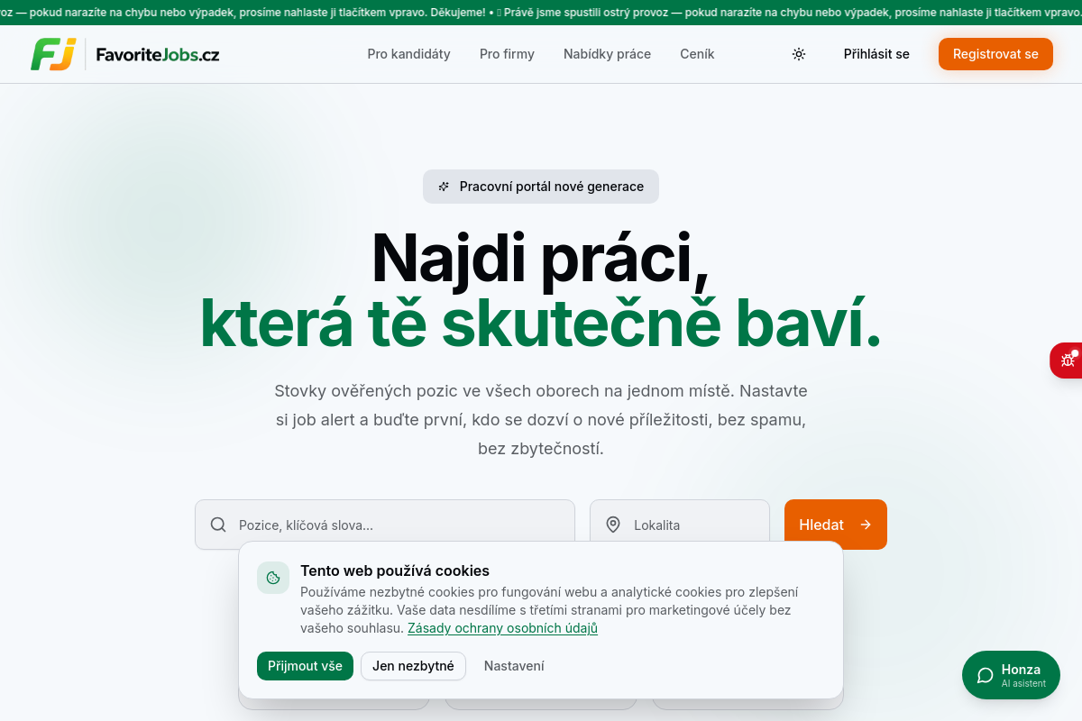 FavoriteJobs.cz