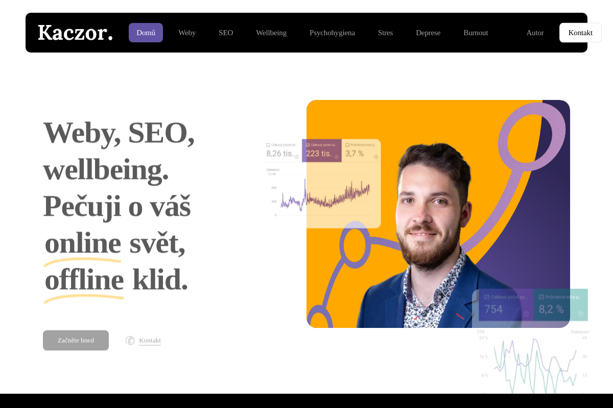 Mgr. Michal Kaczor - webdesign