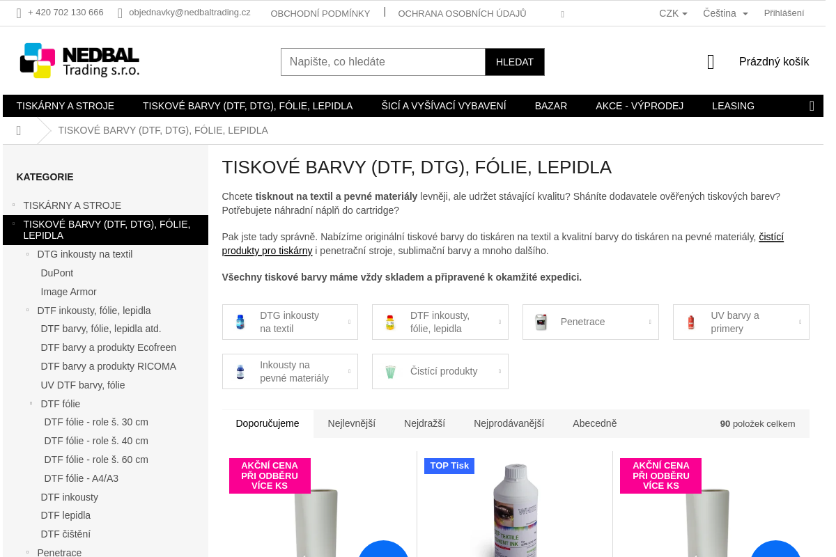Tiskovebarvy.cz