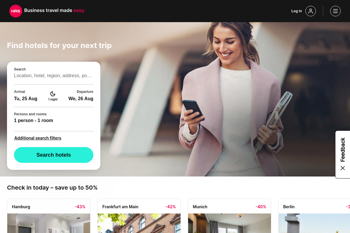 HRS - HOTEL RESERVATION SERVICE