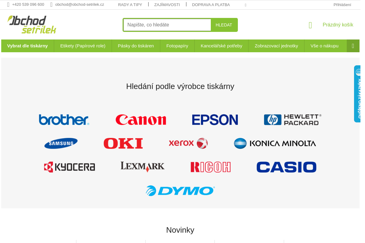 Obchod Šetřílek