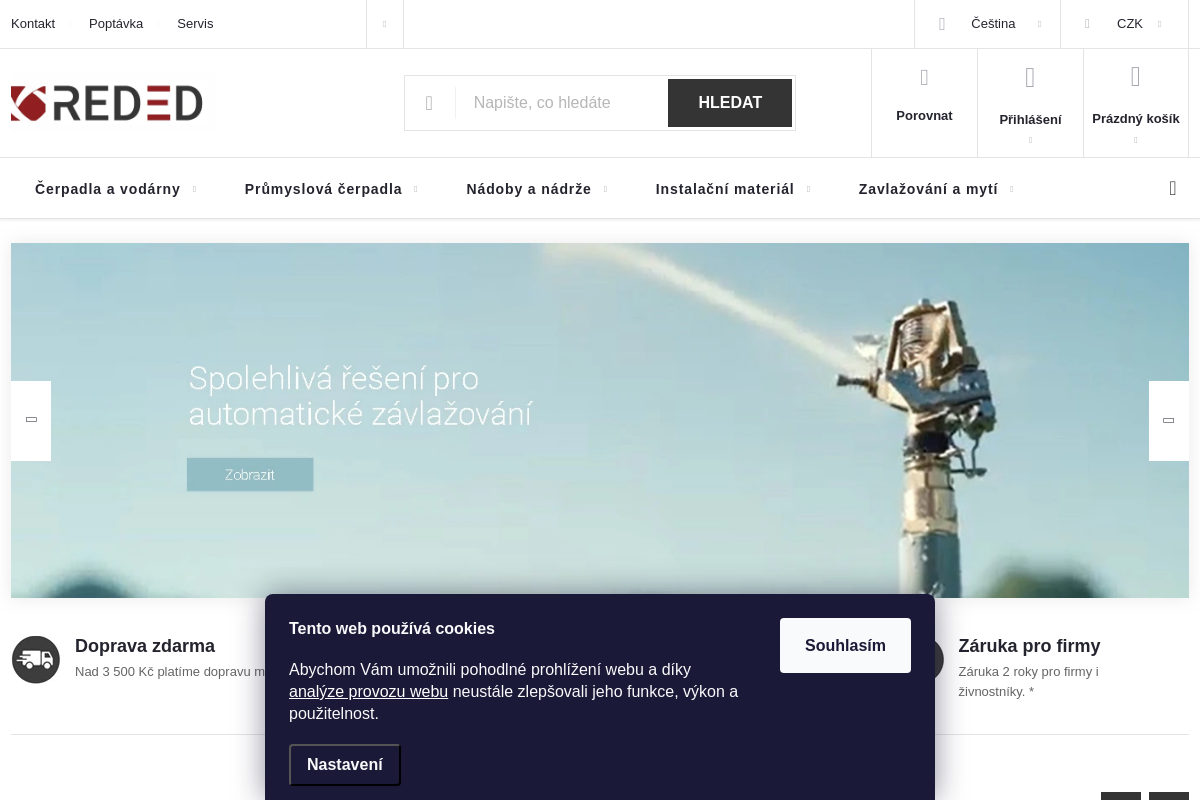 RedEd.cz - čerpací technika