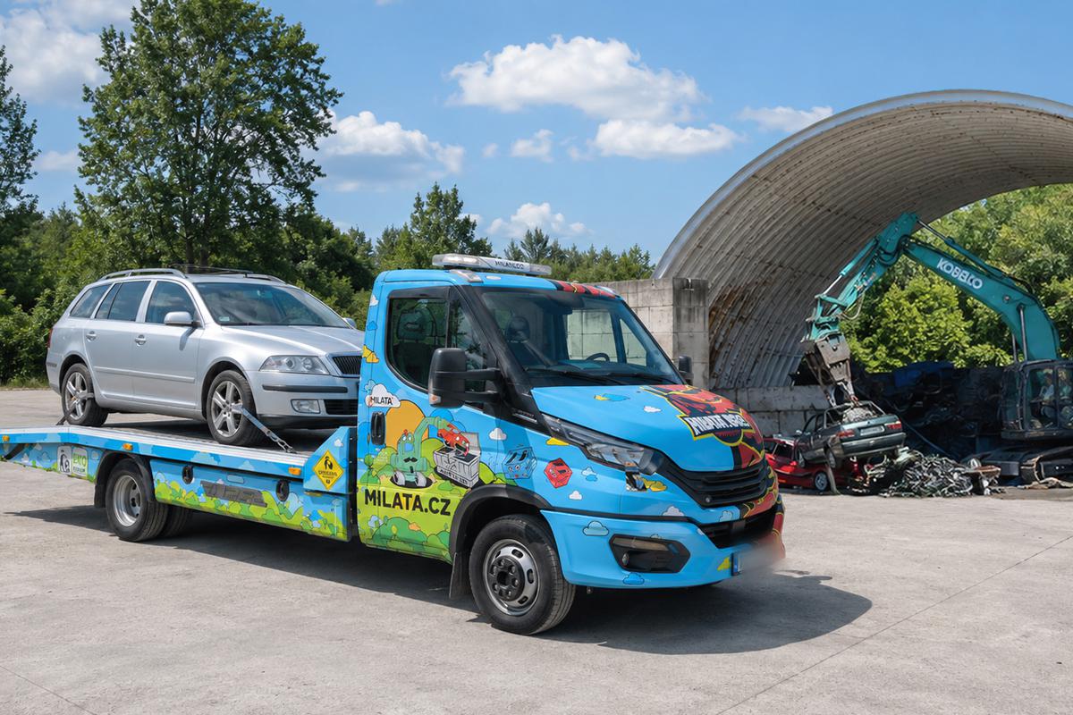 AUTOVRAKOVIŠTĚ MILATA