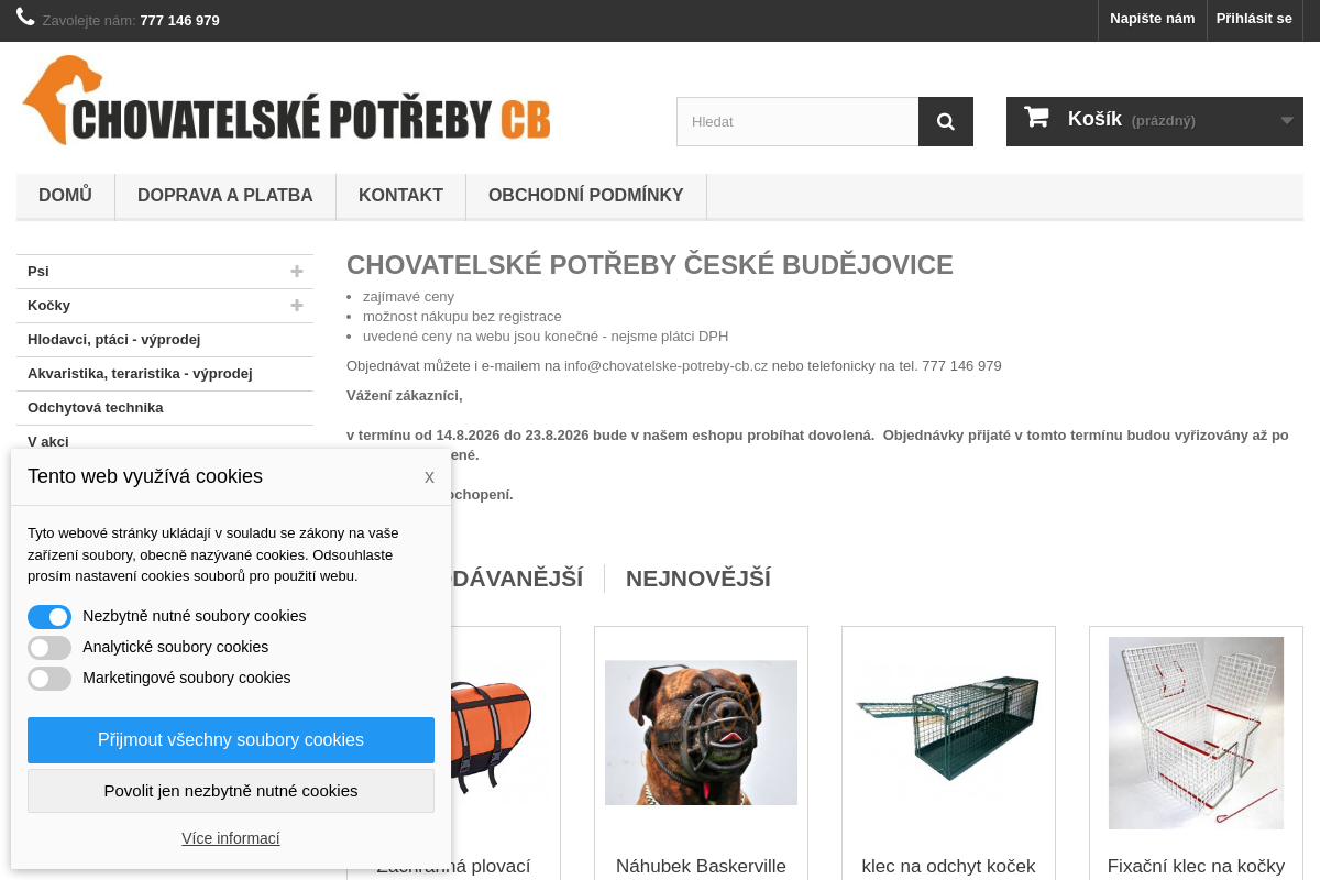 Chovatelske-potreby-cb.cz