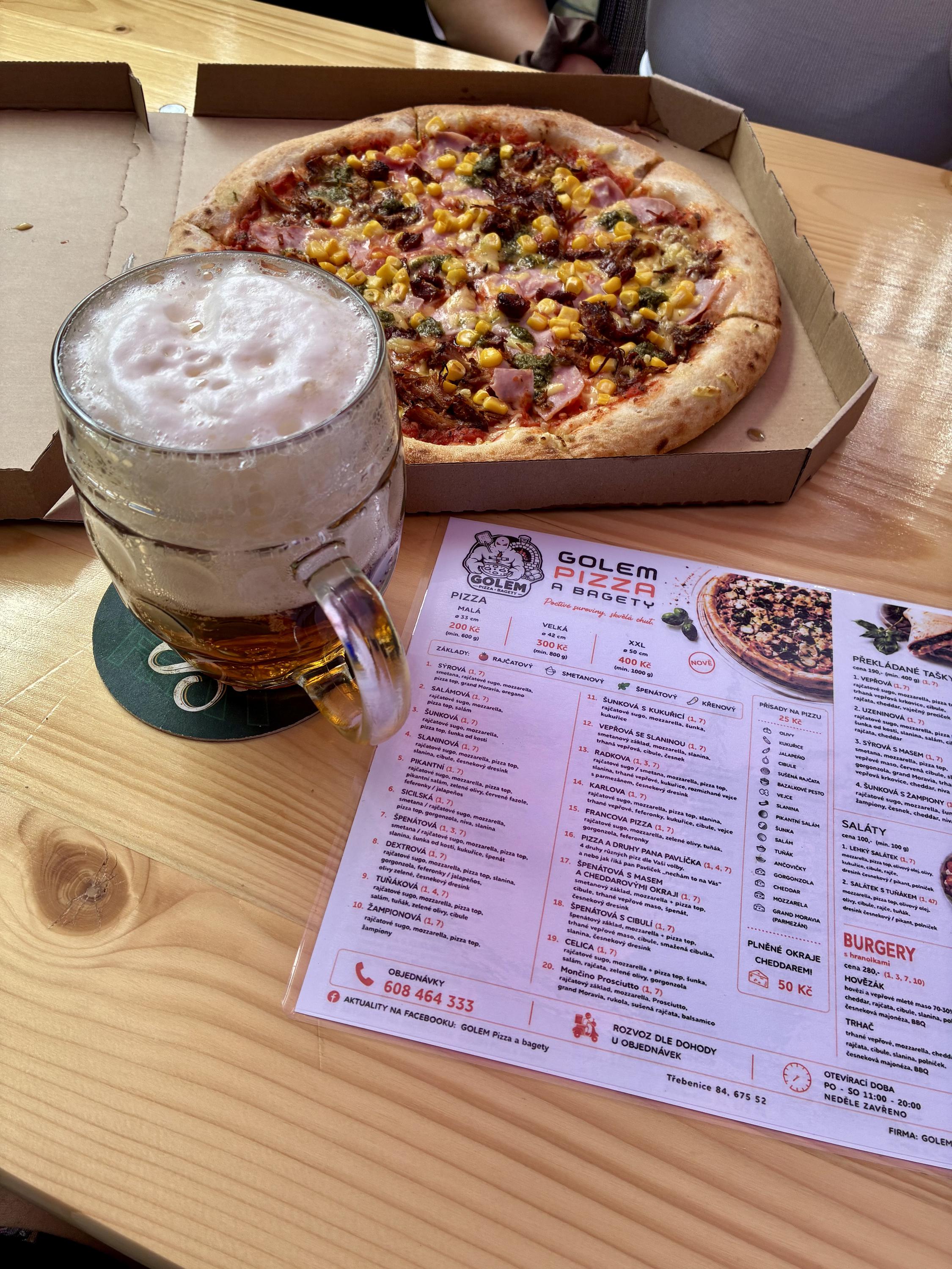 GOLEM Pizza a bagety foto 3