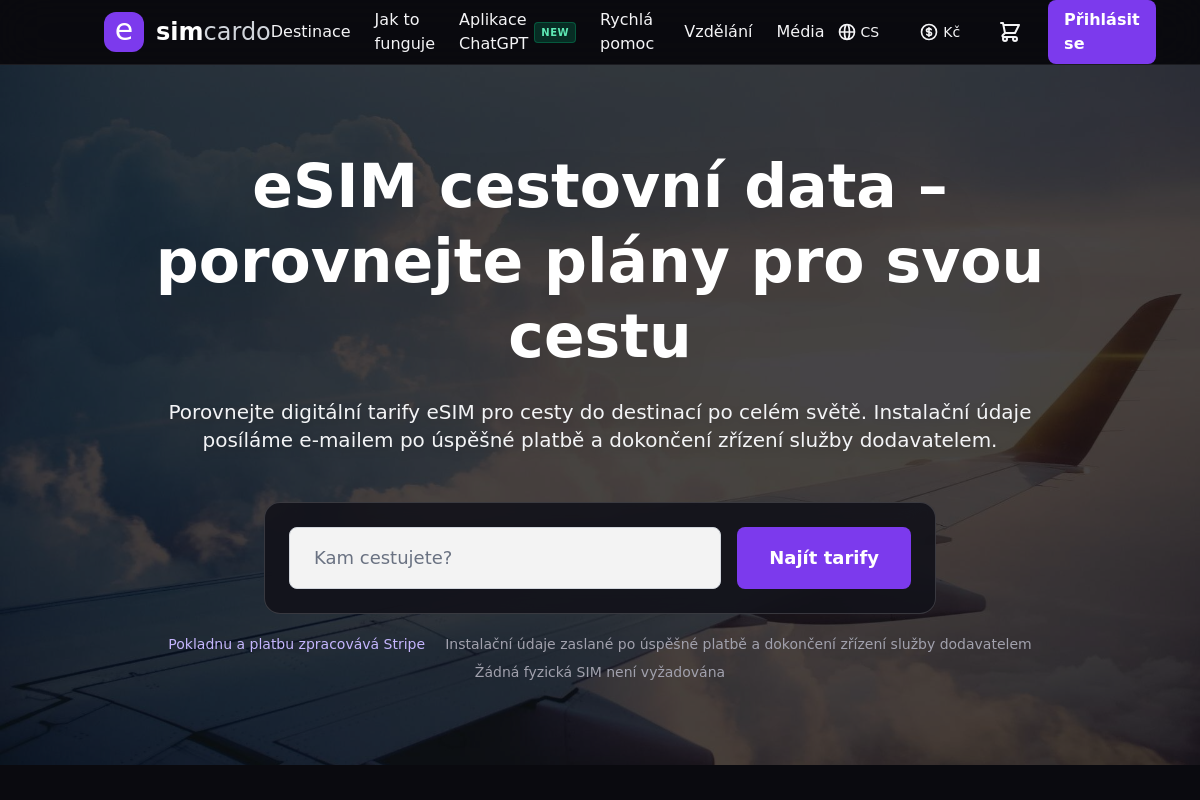Simcardo.com/cs