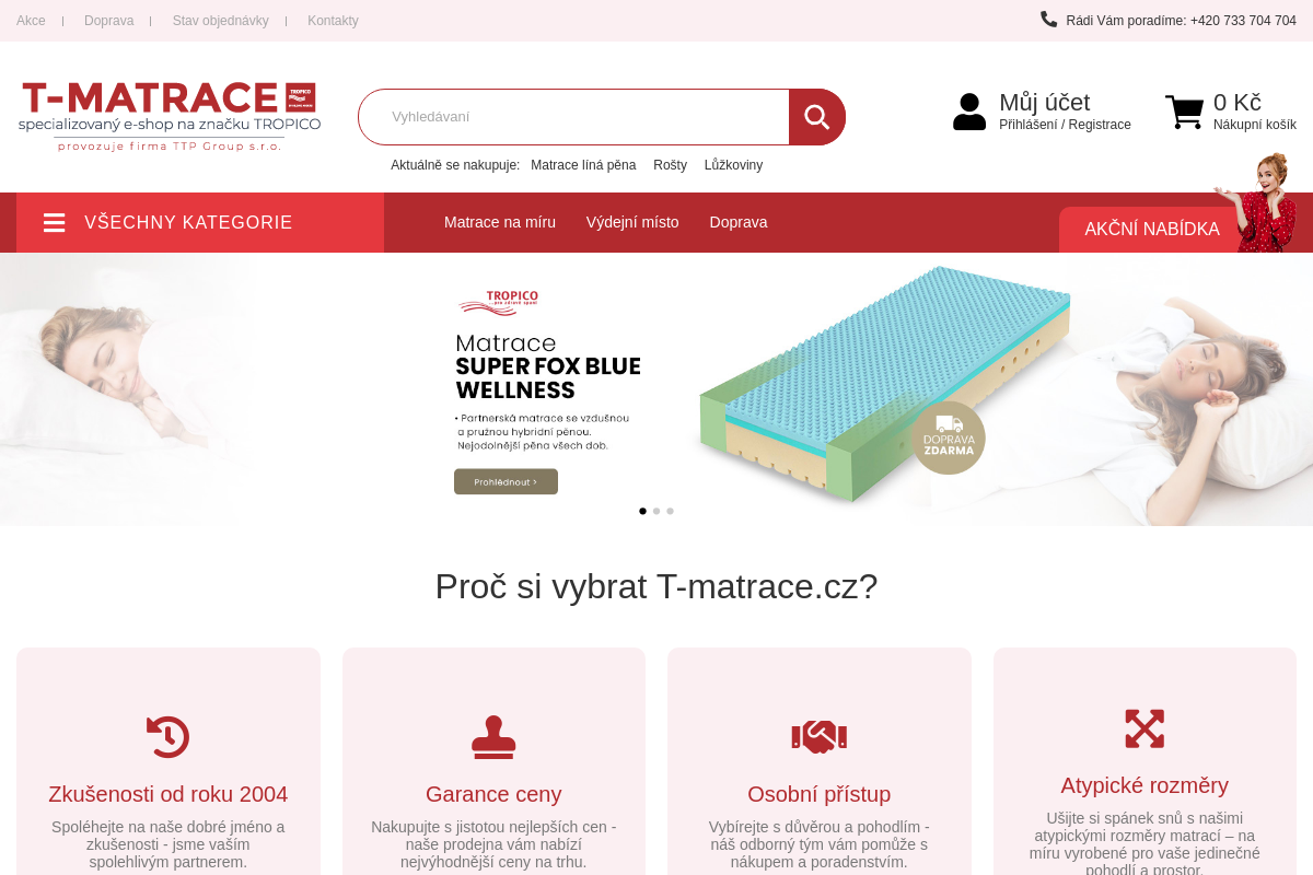 T-matrace.cz