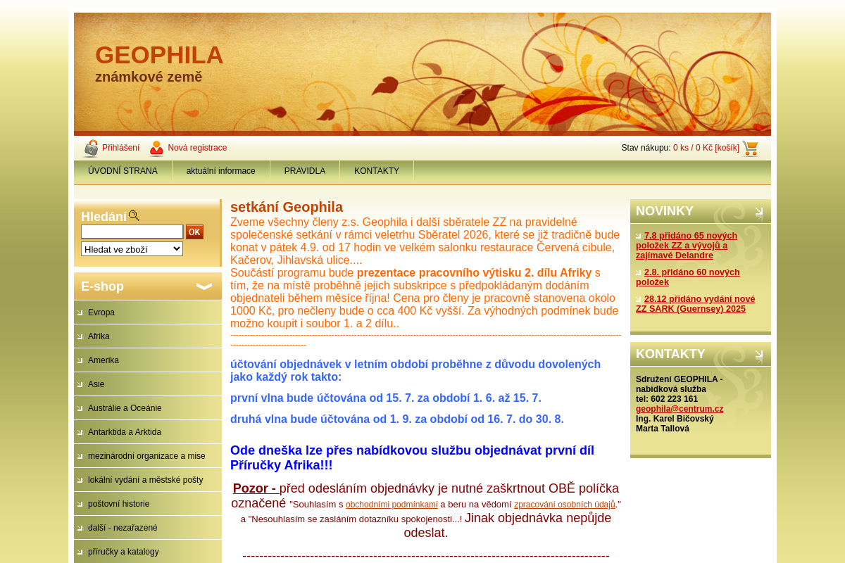 Geophila.cz