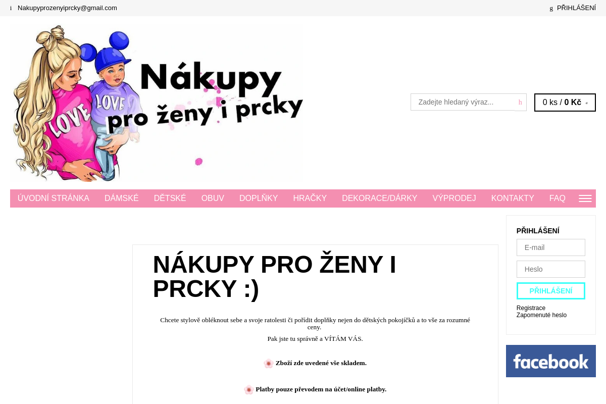 Nakupyprozenyiprcky.cz