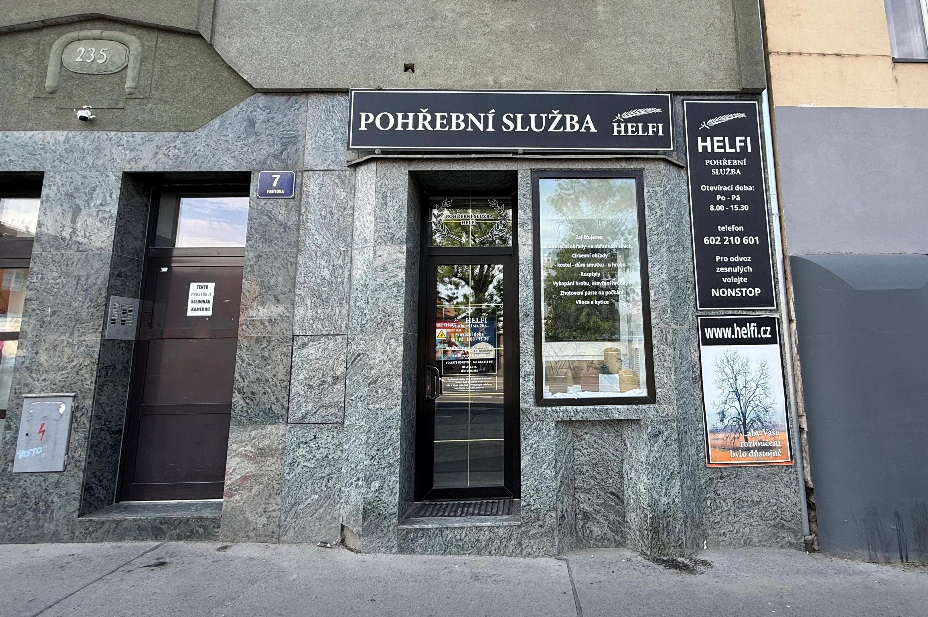Pohřební služba HELFI