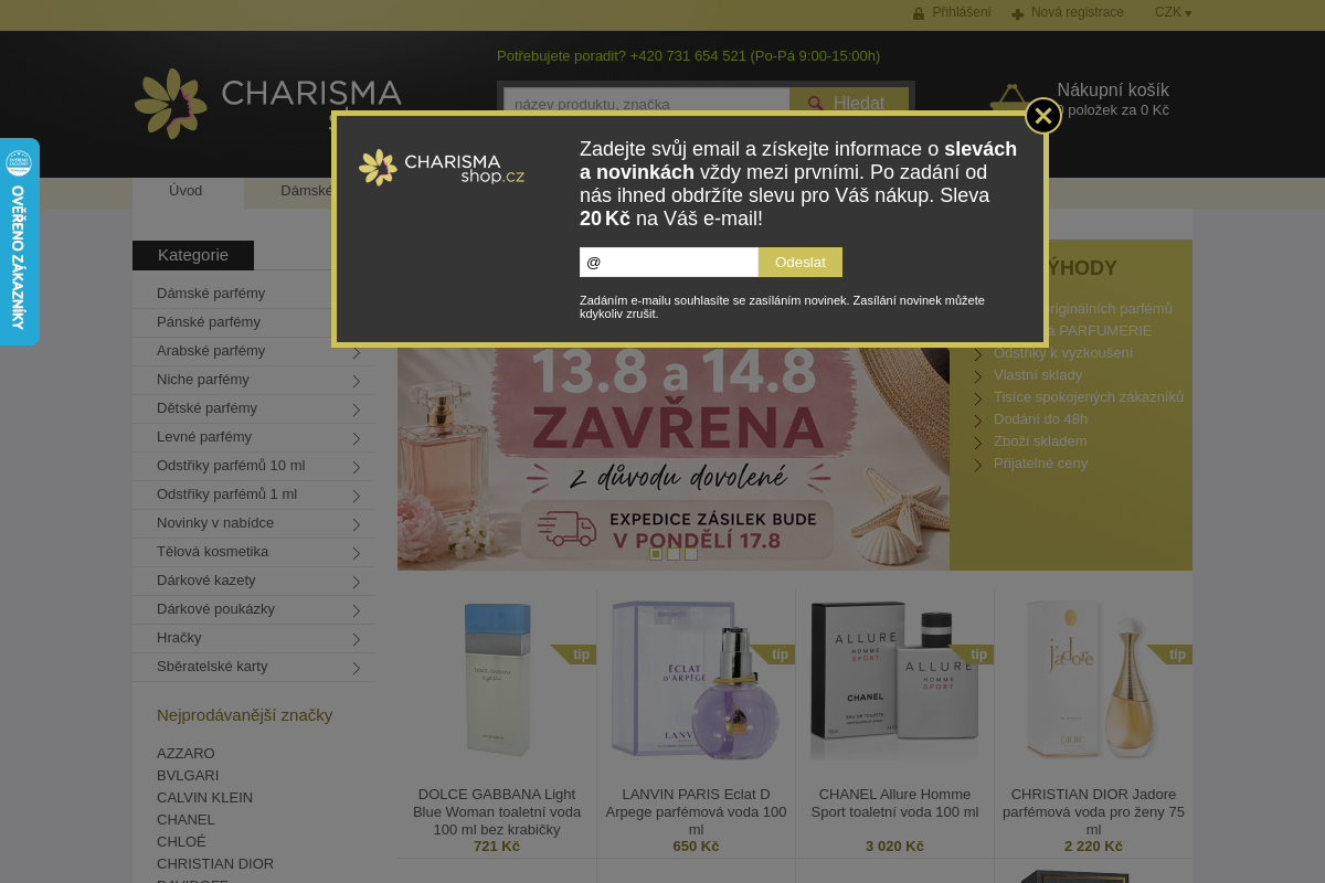 Charisma-shop.cz