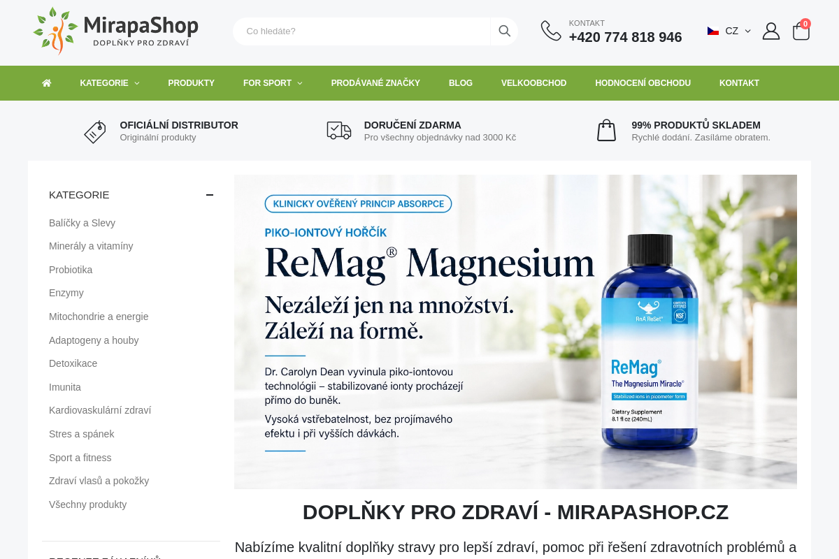 Mirapashop.cz