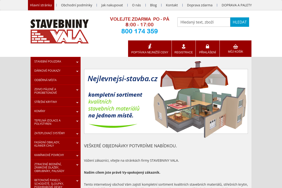 Stavebniny-levne.cz