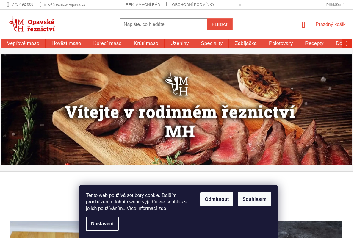 Řeznictví a uzenářství Hopp