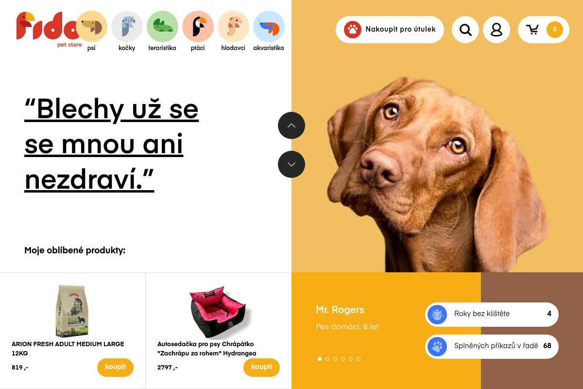 FIDO pet store