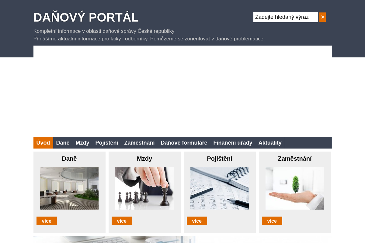 Daňový portál