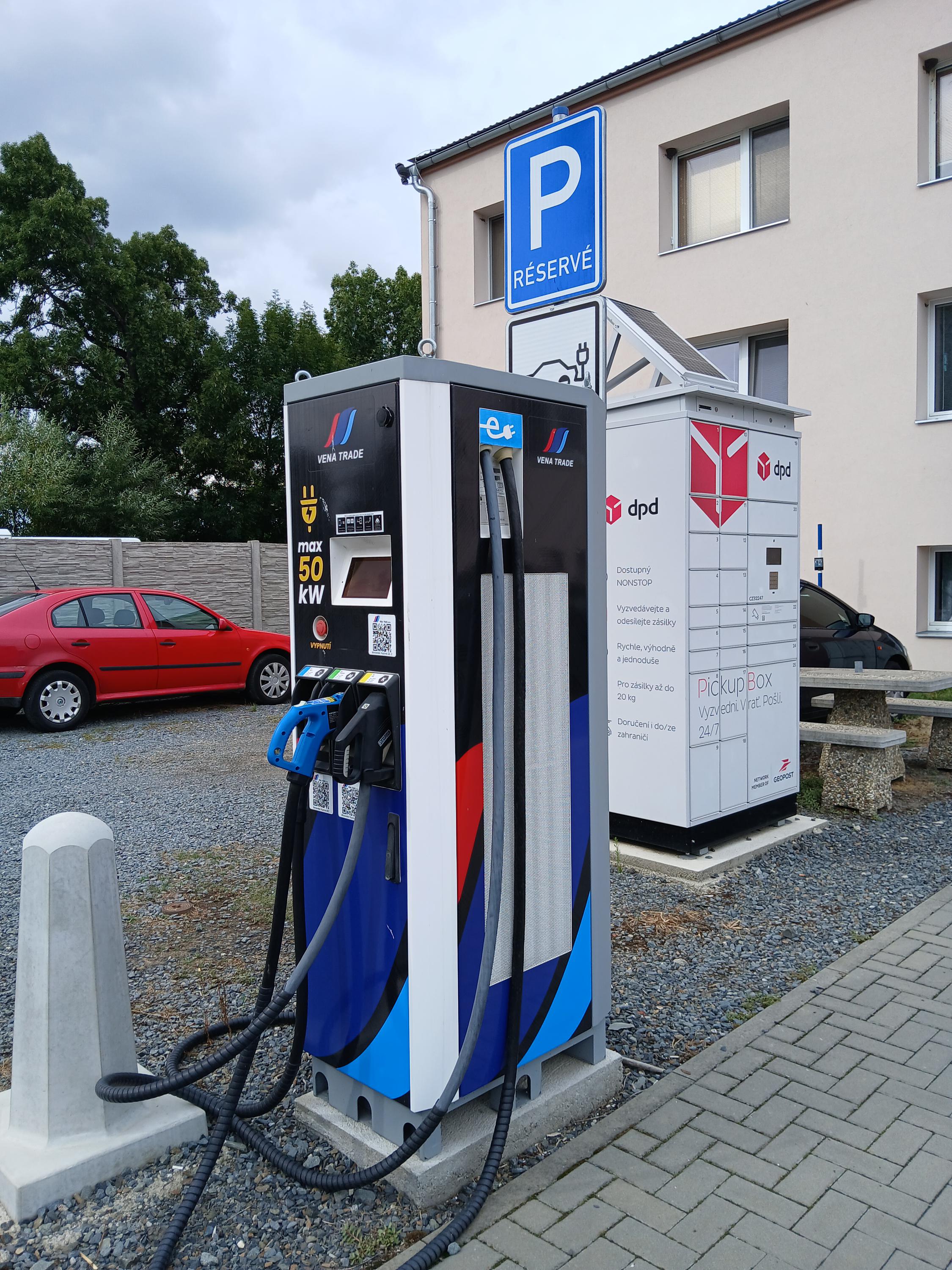Nabíjecí stanice Moravská Huzová foto 2