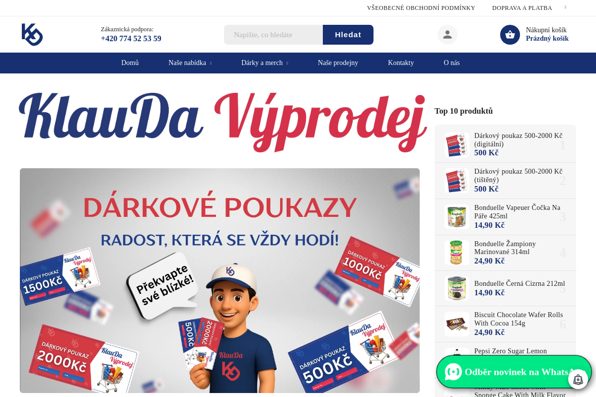 KlaudaVyprodej.cz