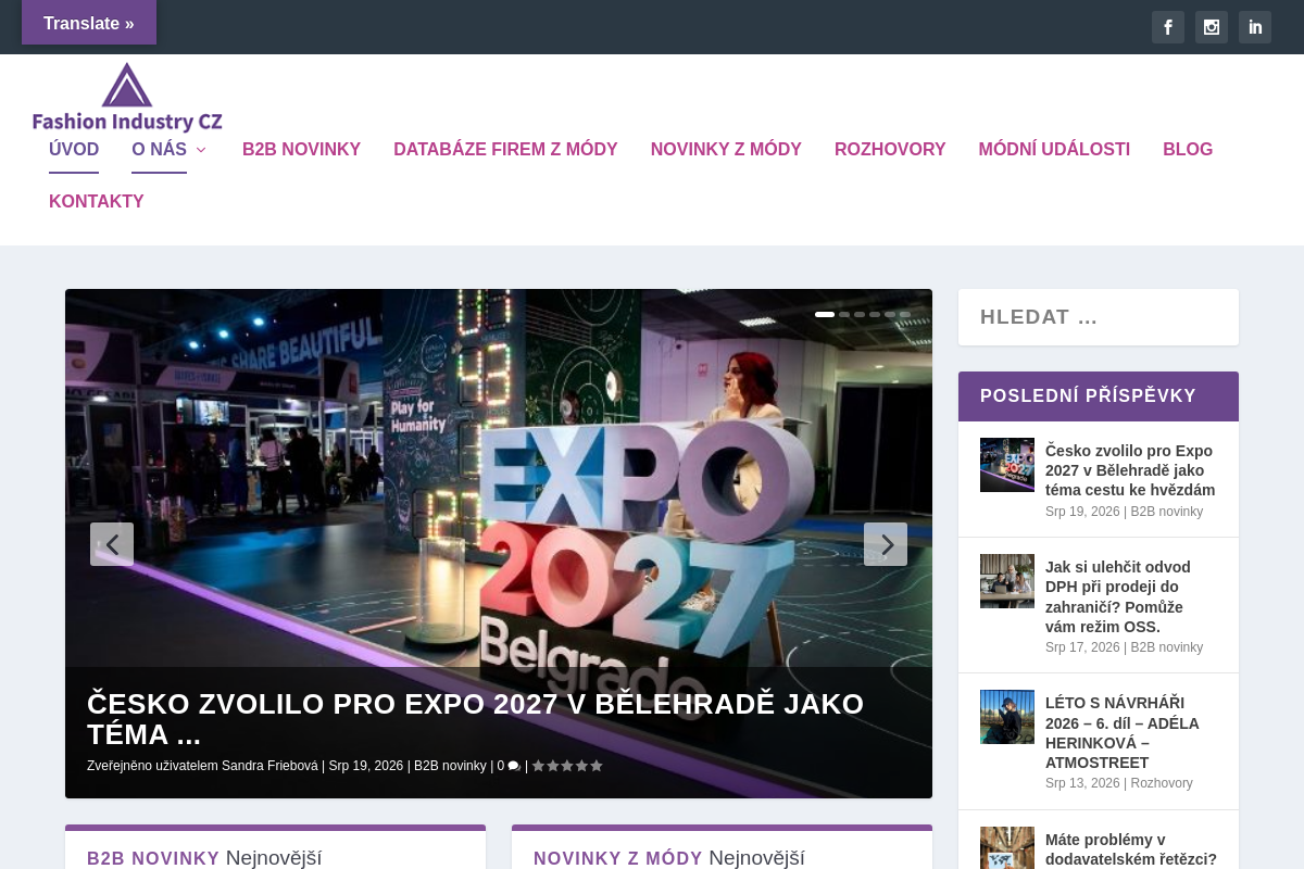 Fashion Industry CZ