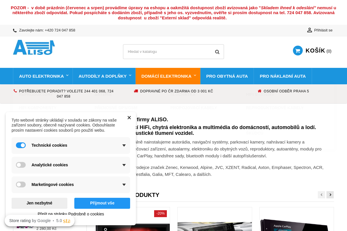 Eshop.aliso.cz