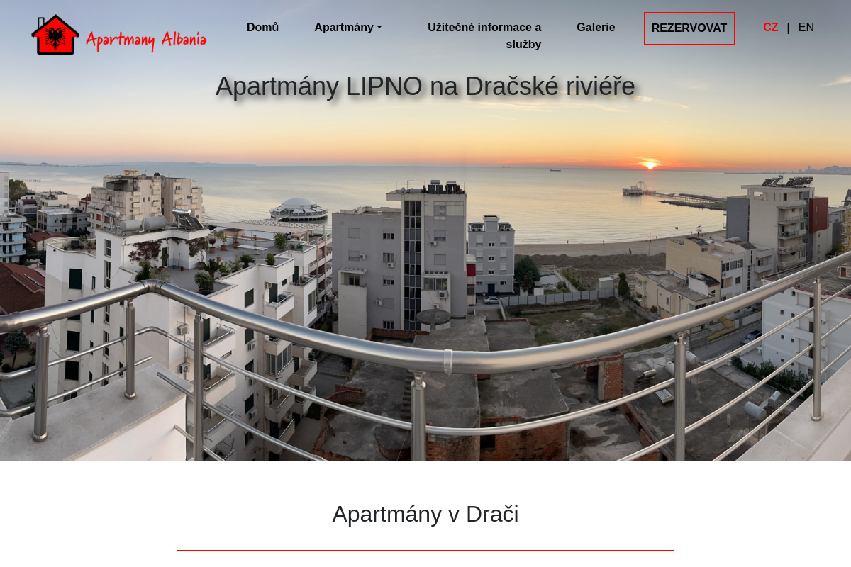 Apartmány Albánie