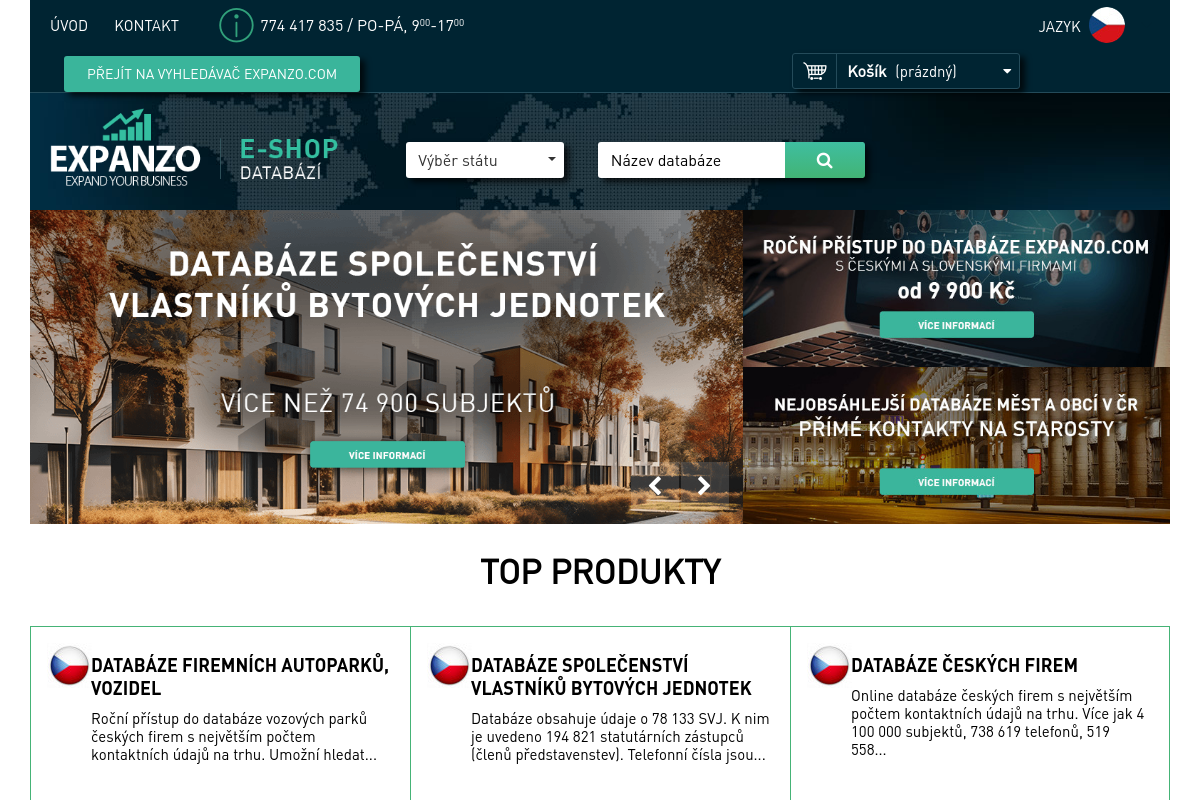E-shop Expanzo