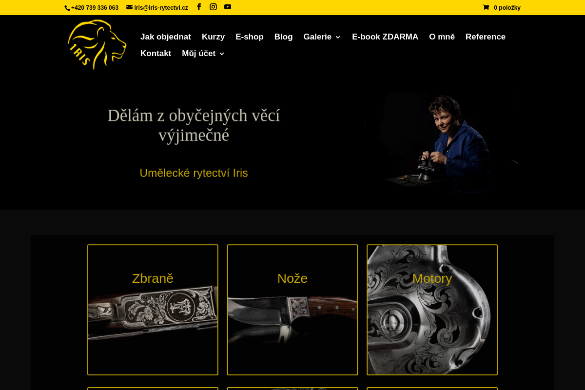 Rytectví Iris Fojtíková