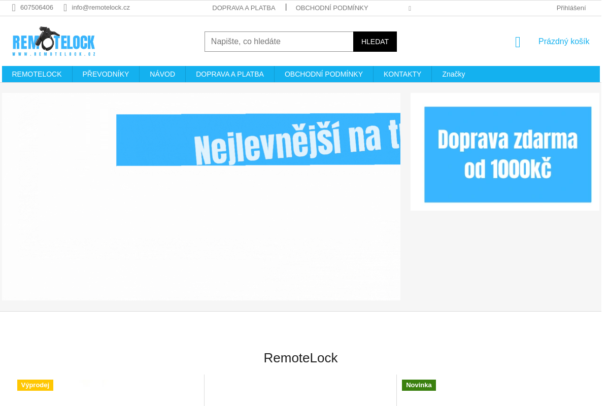 RemoteLock.cz