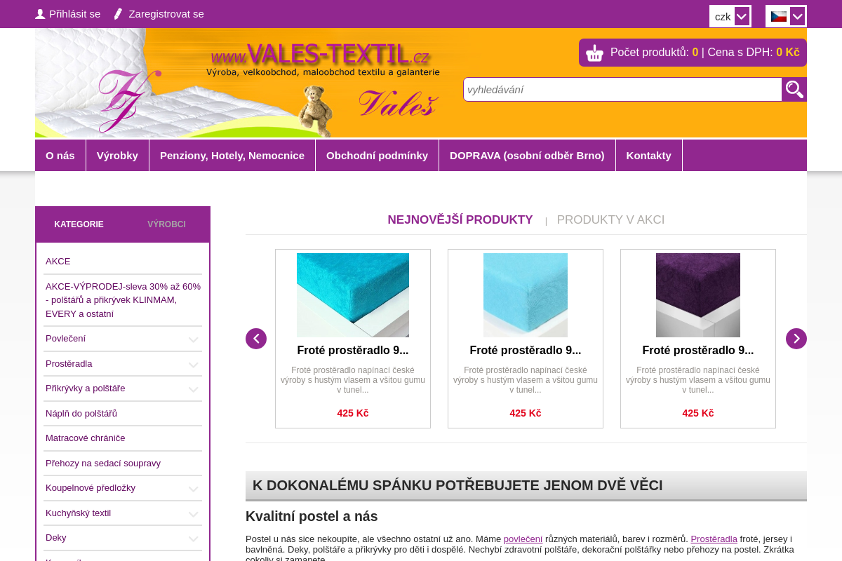 Vales-textil.cz